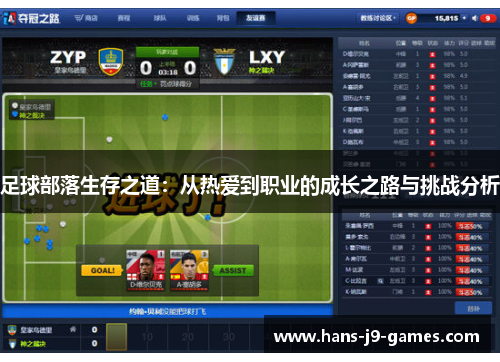 足球部落生存之道:从热爱到职业的成长之路与挑战分析 足球部落生存之道:从热爱到职业的成长之路与挑战分析